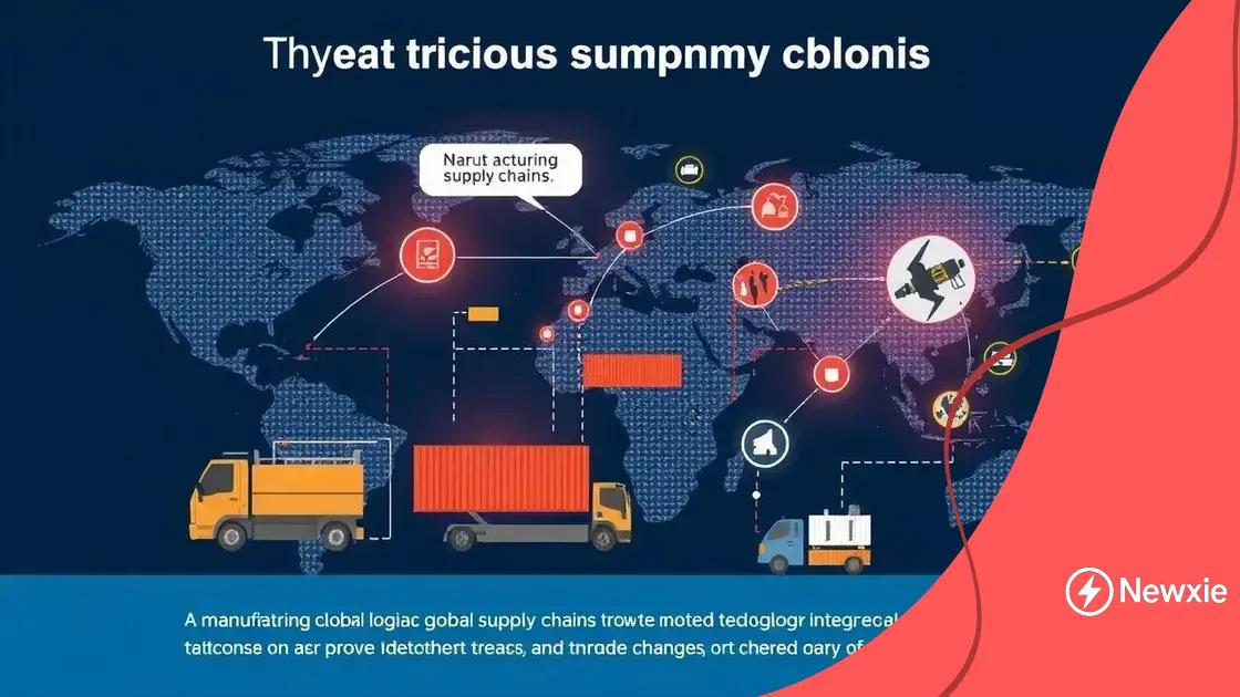 Impact on global supply chains
