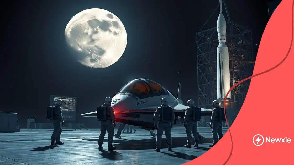 Upcoming missions and objectives