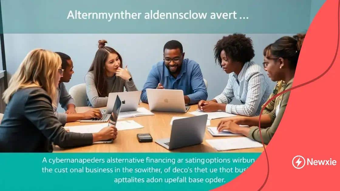 Alternative financing solutions to consider