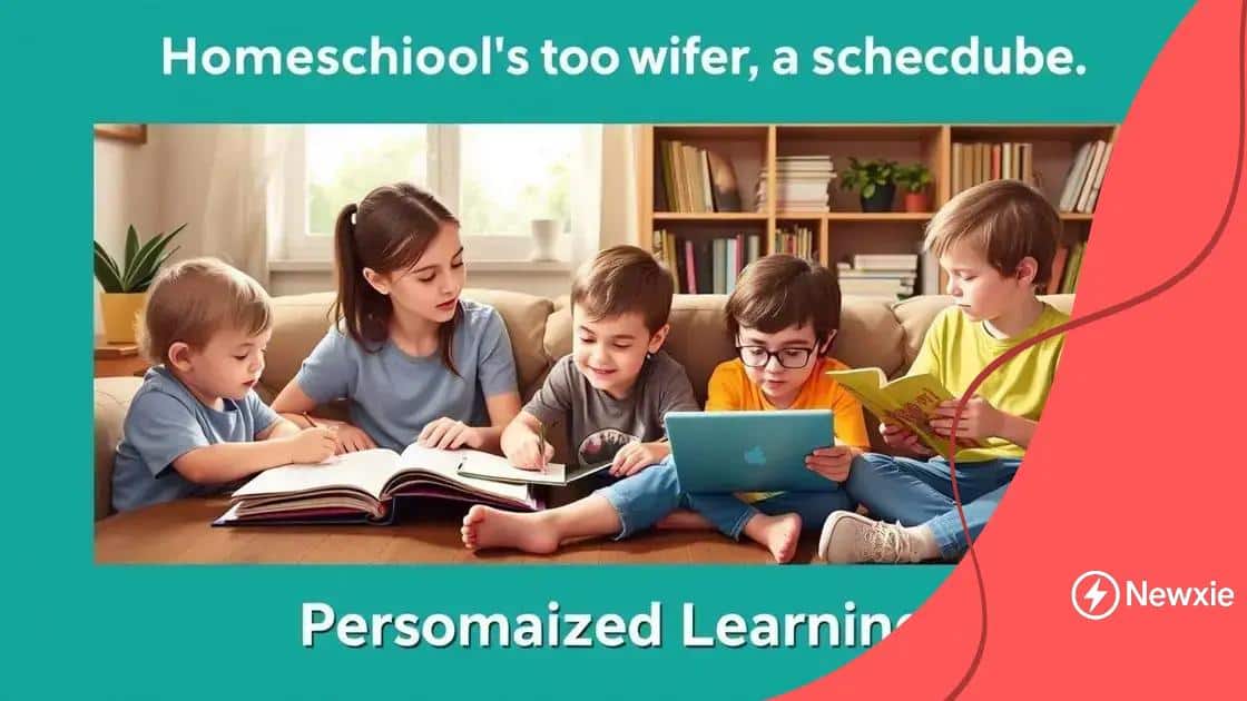 flexible scheduling and personalized learning