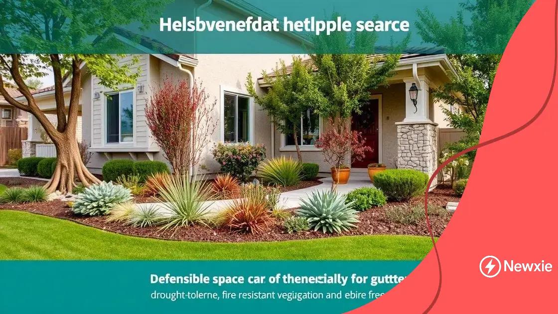 Preparing your home for wildfires