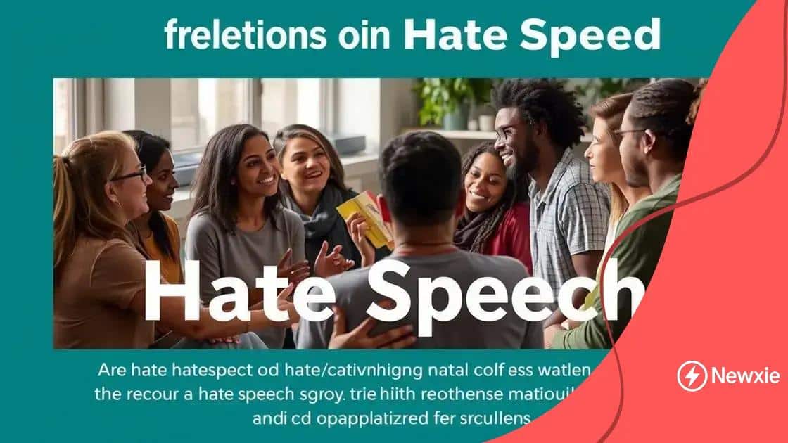 The impact of hate speech on marginalized communities