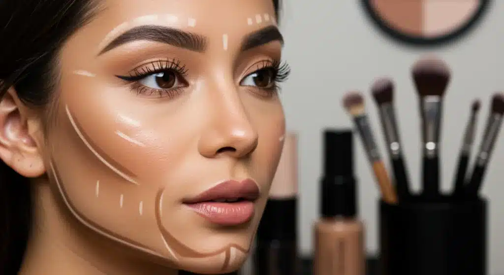 Contorno Facial 2024: 3 Técnicas que Viralizaram e Tendências 2025