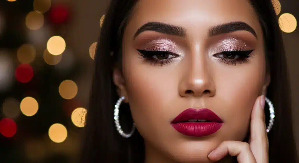 Tendências de maquiagem para festas em 2025: 3 looks que você precisa experimentar neste ano.