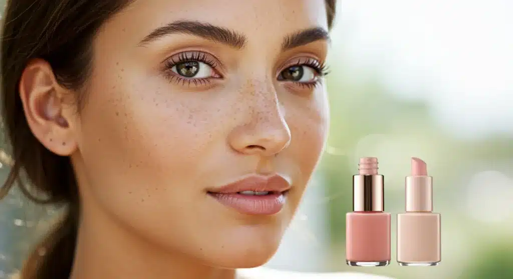 Maquiagem sem base: 4 alternativas leves para pele natural em 2025