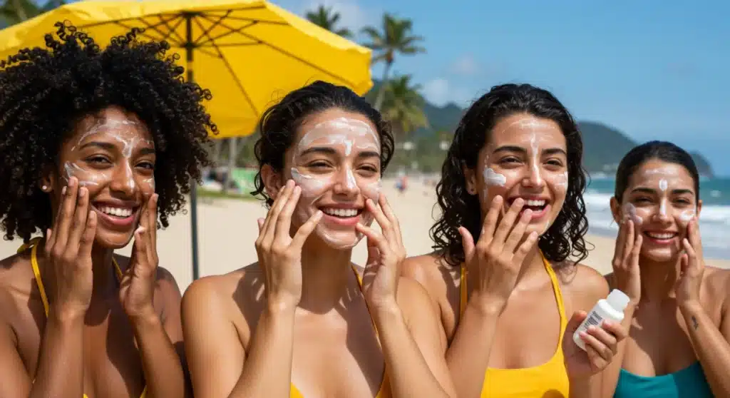 Guia Protetores Solares Faciais 2025: 7 Melhores para o Brasil