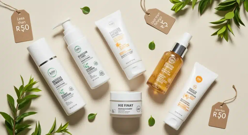 Skincare acessível em 2025: 5 produtos nacionais que transformam sua pele por menos de R$50