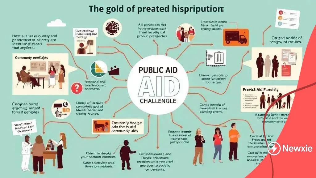 Challenges faced in public aid distribution