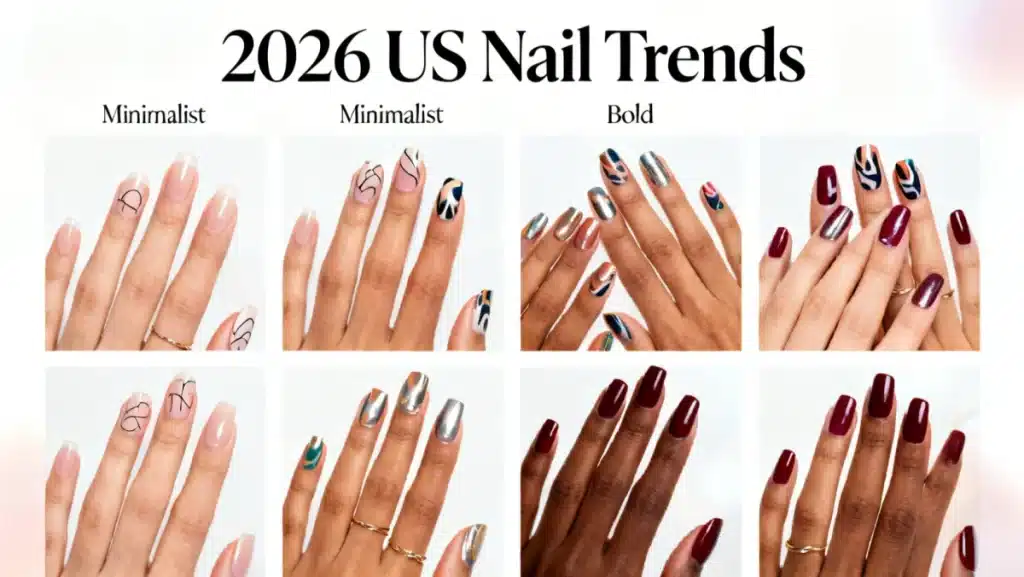 Nail Art Forecast 2026: Minimalist Designs & Bold US Trends