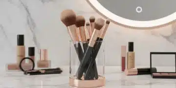 Premium makeup brush set for flawless application